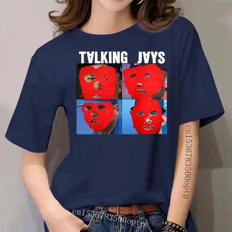 

women T shirt fashion Definite Myself Talking Heads Remain In Light Design funny t-shirt novelty tshirt women