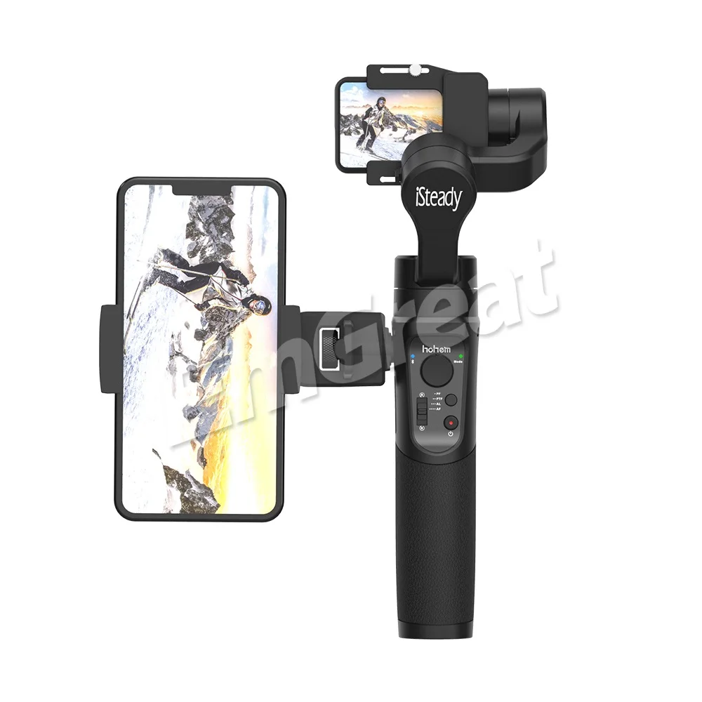 Hohem iSteady Pro 2 брызг 3-осевой Карманный стабилизатор для экшн-камеры GoPro Hero 7/6 DJI Osmo для sony RX0 SJCAM экшн Камера