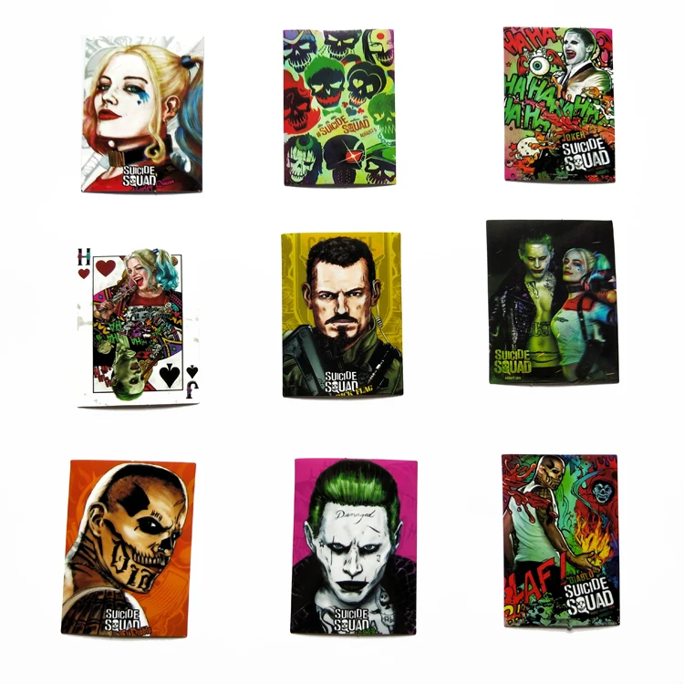 20 шт. ПВХ отряд самоубийц Харли Куинн водонепроницаемый автомобильный стикер для
