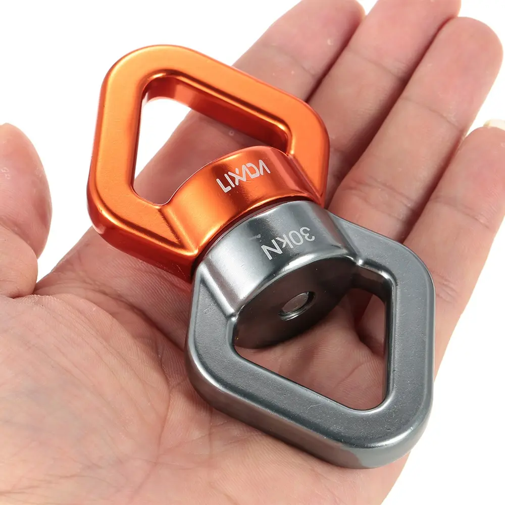 Lixada Вертлюг 30 кН вертлюжный подшипник спасательный для скалолазания Вертлюги