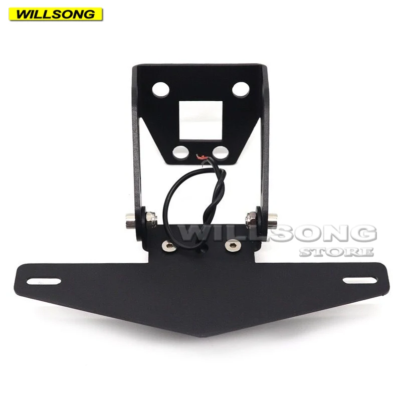 

Registration License Number Plate Holder Frame Tail Tidy Fender Bracket For KAWASAKI Z400 NINJA 250/400 Motorcycle Accessories