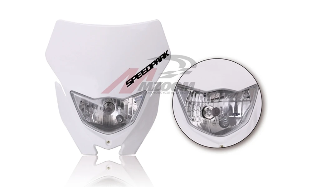 Мотоцикл Внедорожный H4 Фары для Yamaha Honda WR 450 250 YZ TTR эндуро супермото Байк фары для мотокросса обтекатель