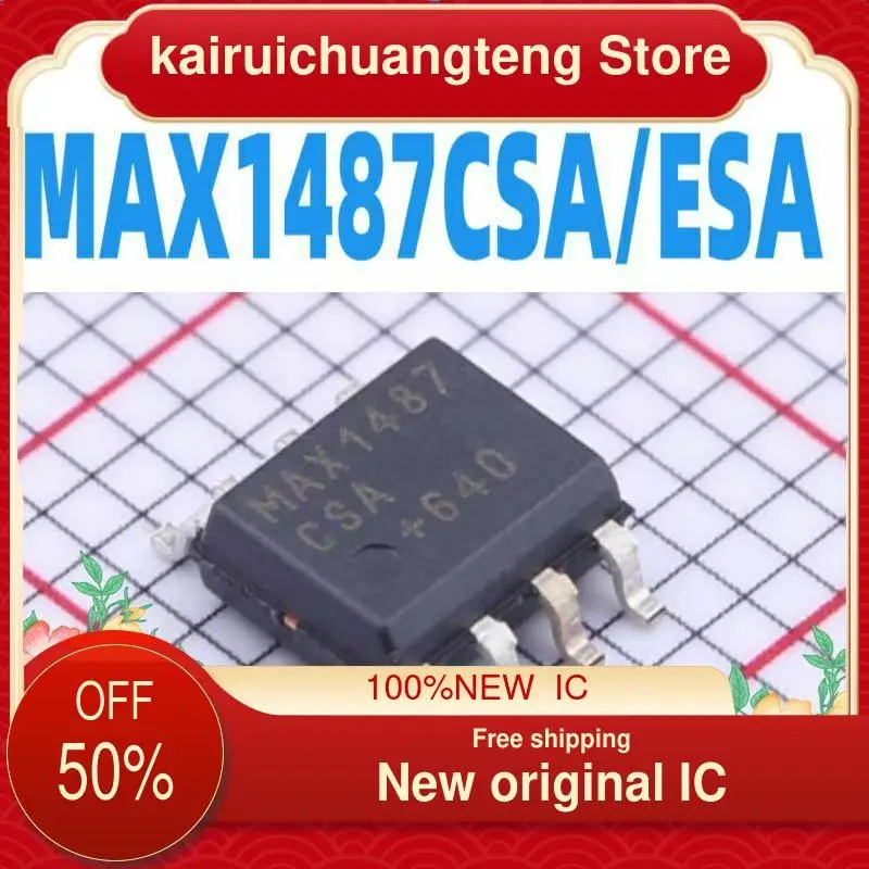 

10-200 шт. MAX1487CSA/MAX1487ESA SOP-8 новый оригинальный IC
