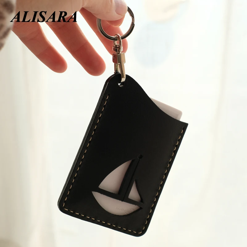 

Кожаный ремешок с держателем для карт для мужчин и женщин, мужской держатель для карт, кожаный кошелек для карт ручной работы 100%, Воловья кож...