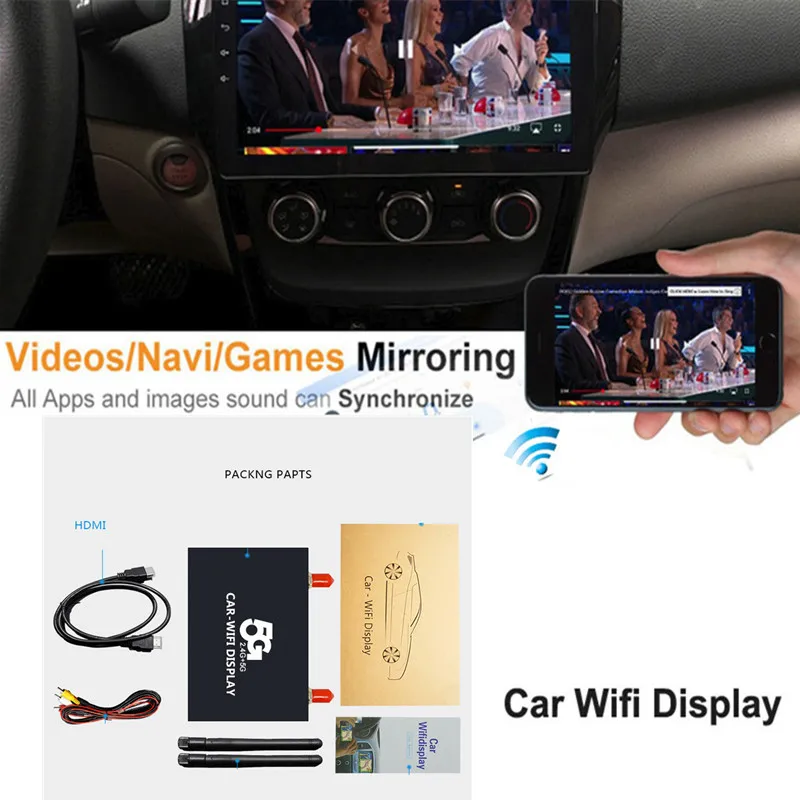 USB проводной Внешний порт CarPlay беспроводное Зеркало Ссылка для IOS Android телефон P tv 550P цифровые автомобили ТВ тюнер Apple Car Play с CVBS, HDMI