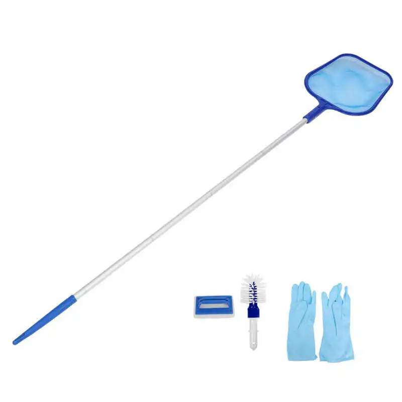 Плавательный бассейн для сбора мелких грабли листьев с деревянной ручкой набор