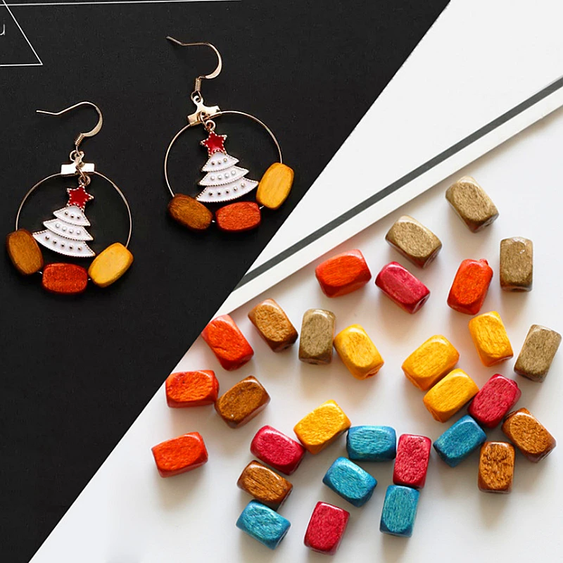 40 шт. бусины из натурального дерева 10 мм | Украшения и аксессуары