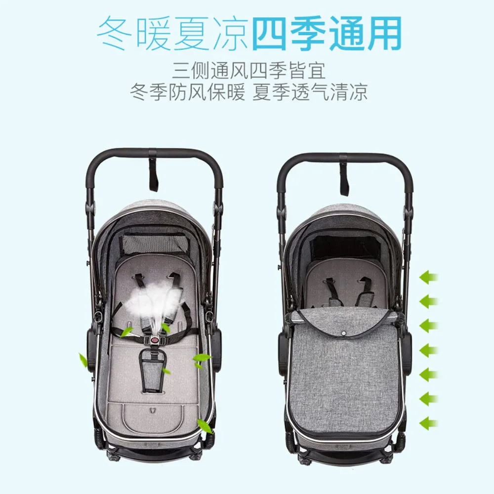 Luxury 3 in 1 Baby Stroller High Landview Infant Stroller Portable Baby Pushchair Baby Pram Baby Comfort for Newborn 0-36M