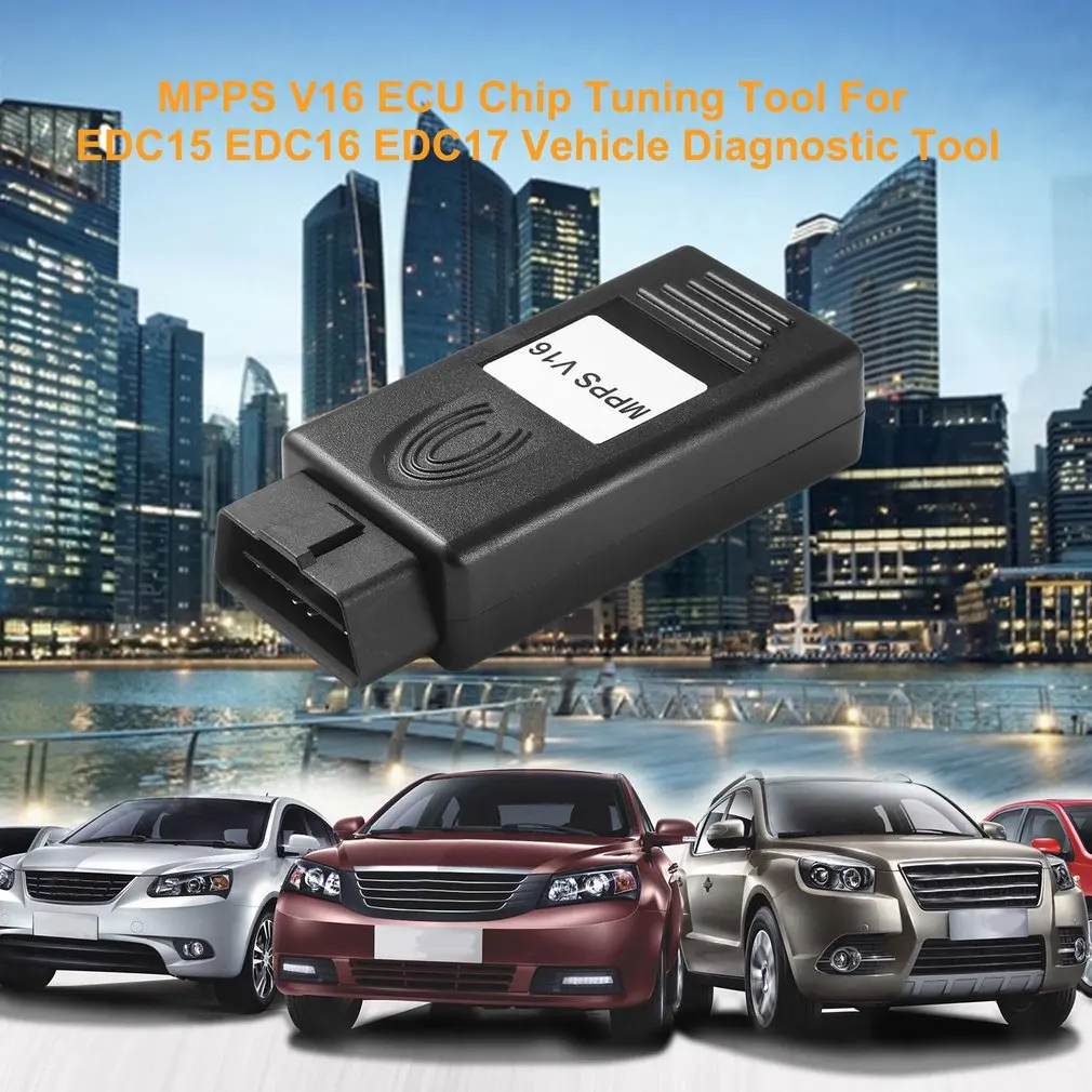 Инструмент для настройки микросхемы MPPS V16 ECU EDC15 EDC16 EDC17 Checksum SMPS 16 CAN Flasher Remap Cable