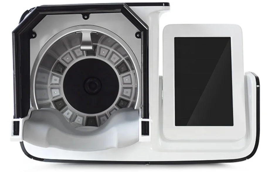 Маслоанализатор сухой кожи волшебное зеркало с 5 светильник и подставкой