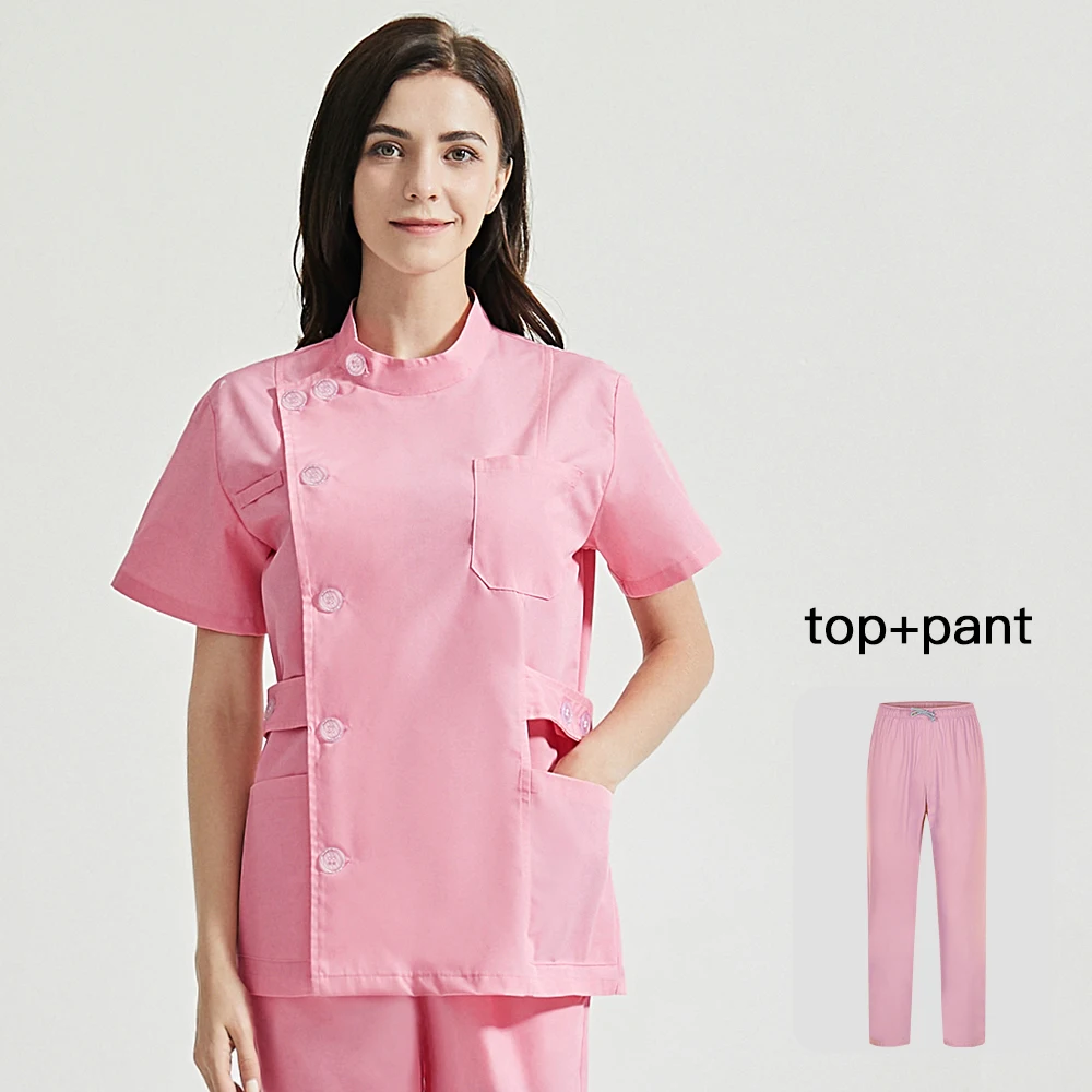 Унисекс скрабы косметологические рабочие униформа для студентов выпускная