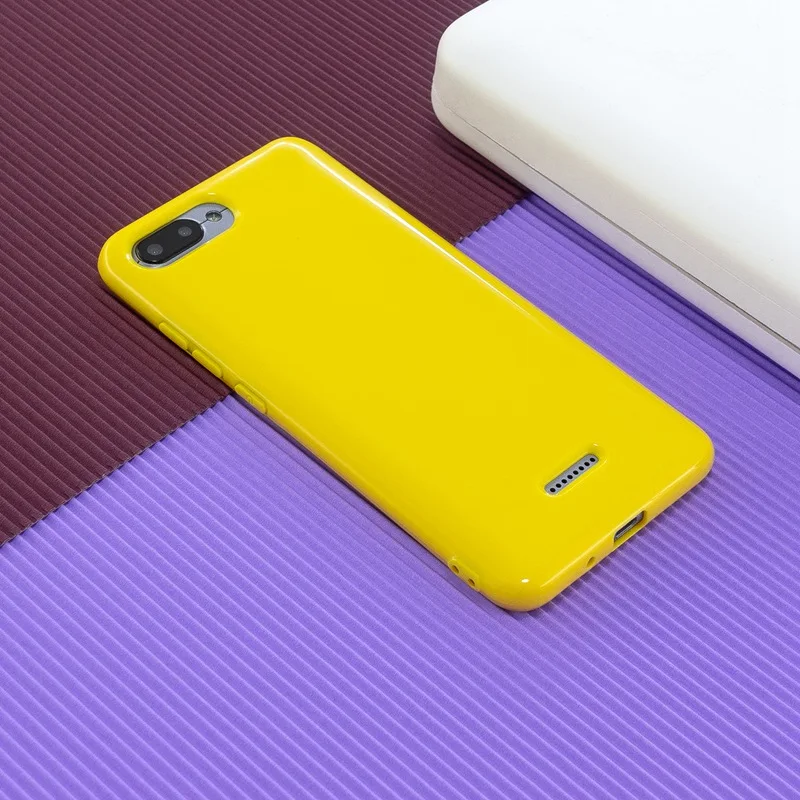 Блестящий силиконовый ярких цветов гелевый Чехол для Xiaomi Redmi Go 6 6A 7 7A 8 8A Y3 K20 Pro Note 5