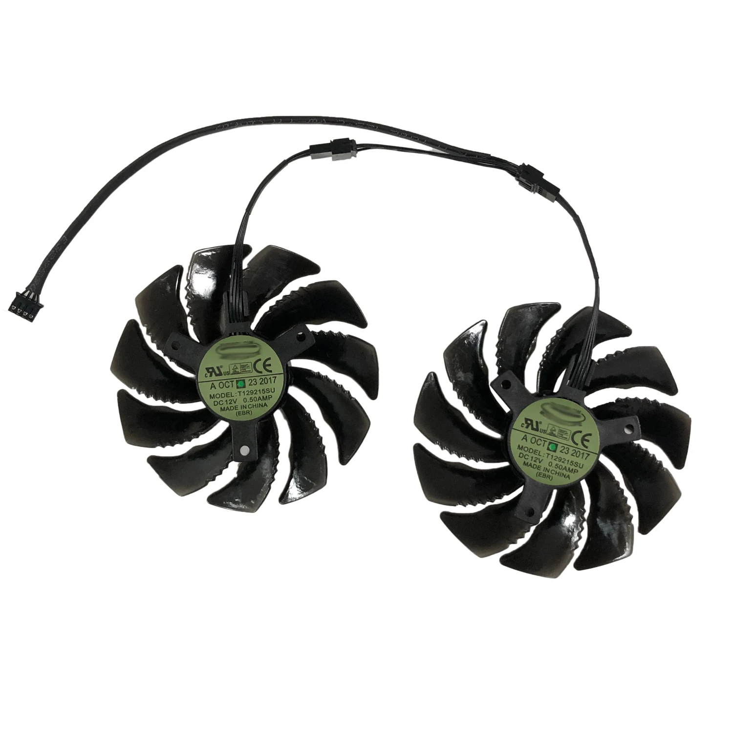 GV RX570/580 игровая RX470WF2/RX480WF2 T129215SU 87 мм (90 мм) Gigabyte карты вентилятор охлаждения в