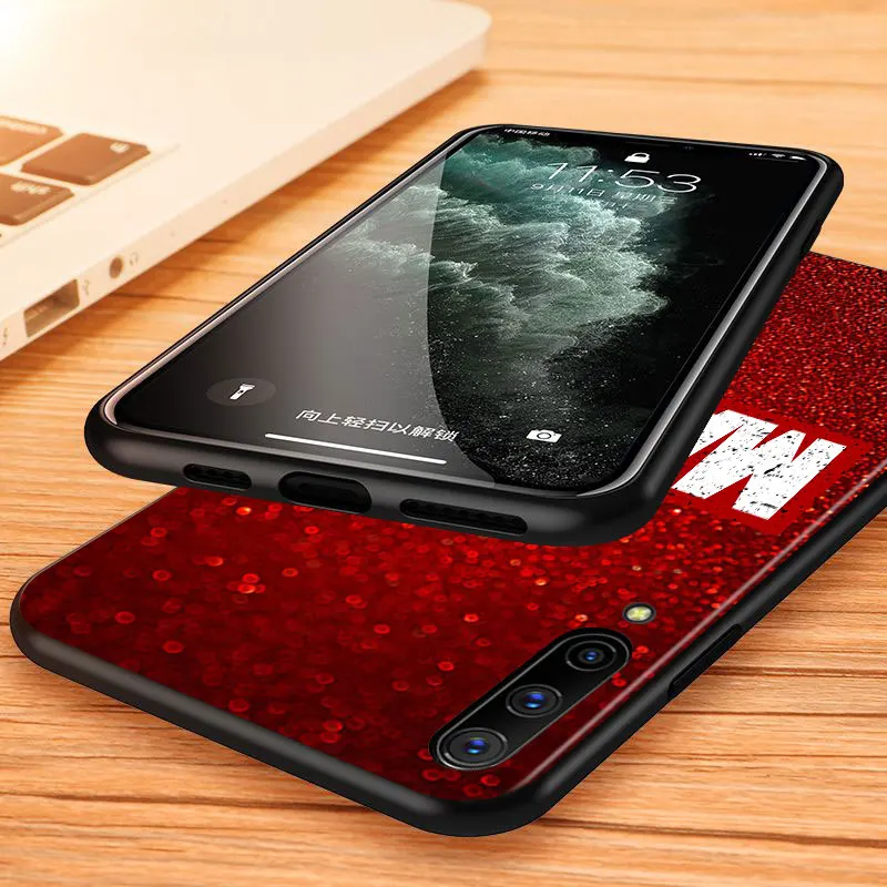 

Marvel cartoon logo for Samsung A2 A10 A20 A30 A40 A50 A60 A70 A80 A90 Core E S TPU Black Phone Case
