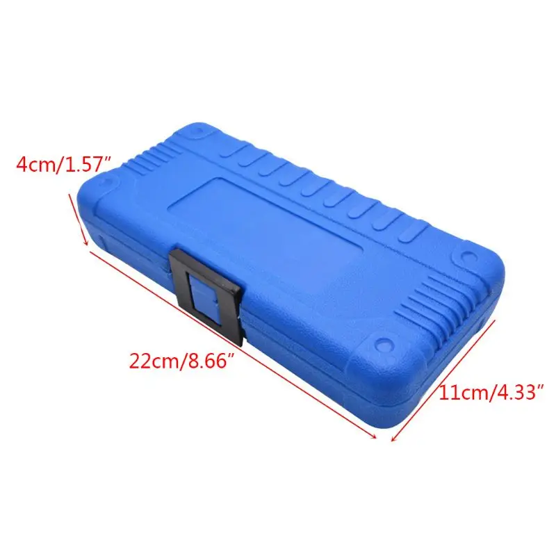 

16 Pcs M14x1.25 Spark Plug Rethread Thread Repair Tools Kit Wire Sleeve w/ Case