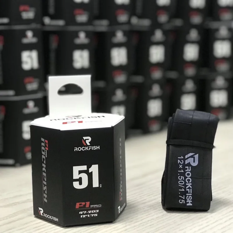 Rockfish Сверхлегкая 51g Внутренняя труба для детского баланса велосипеда 12*1 50-1 75 AV