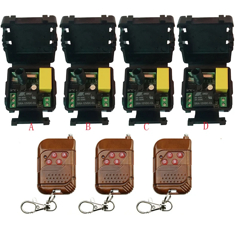 Универсальный беспроводной пульт дистанционного управления Переключатель AC