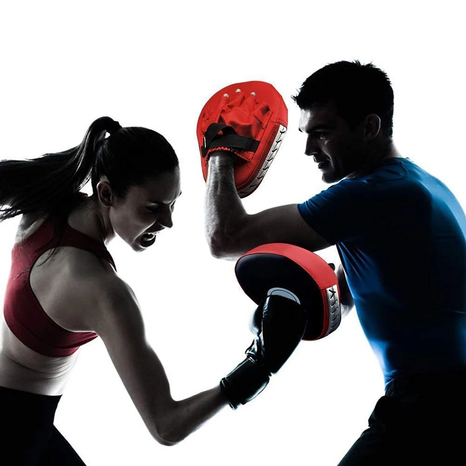 

Boxer Goal Mma Thai Kick Mat Kit Red Karate Training Thickened Seismic Five Fingers Gloves Concentrated Boxing Mat Sparring Bag