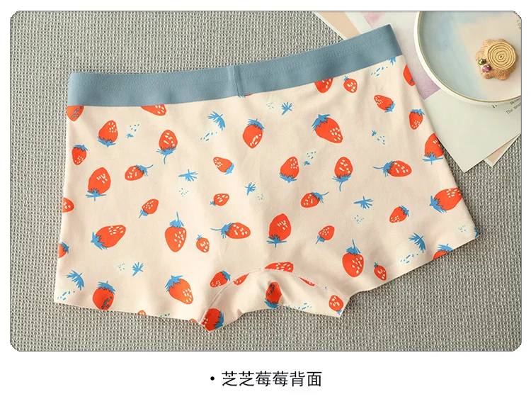 Модные мужские боксеры из хлопка и модала с мультяшным принтом удобное Мужское