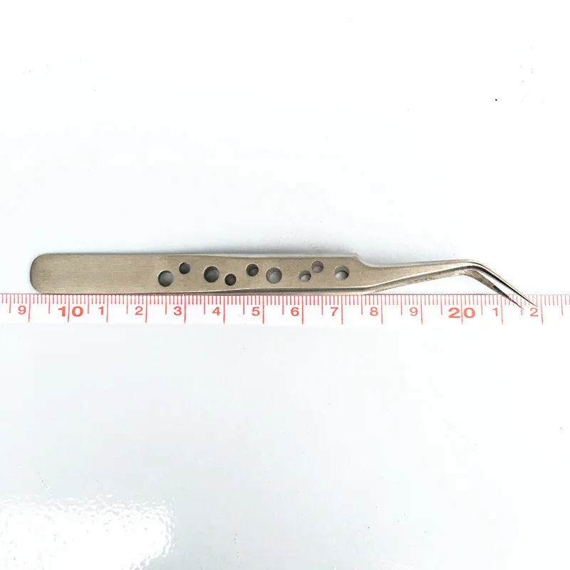 Нержавеющая сталь ресниц Пинцет инструмент сверхтвёрдый анти-статическое