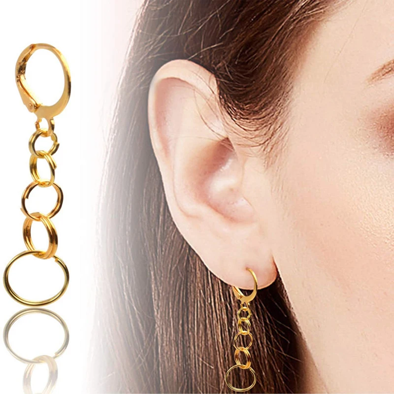 

50 Pieces/Lot Earring Accessories 12*15MM Metal Brass Ear Hook Diy Handmade Jewelry Materials Wholesale