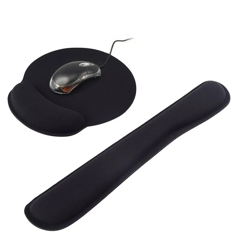 

Mouse Pad With Wrist Rest Professional Optical Trackball PC Thicken Mouse Pad Support Wrist Comfort Mouse Pad Mat Mice 2020 HOT