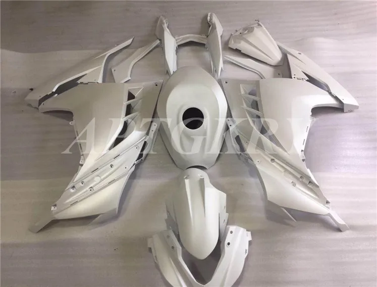 

New ABS fairing kit for Kawasaki Ninja300 EX300 300R 2013 2014 2015 2016 13 14 15 16 17 Fairings Injection + Tank cover White