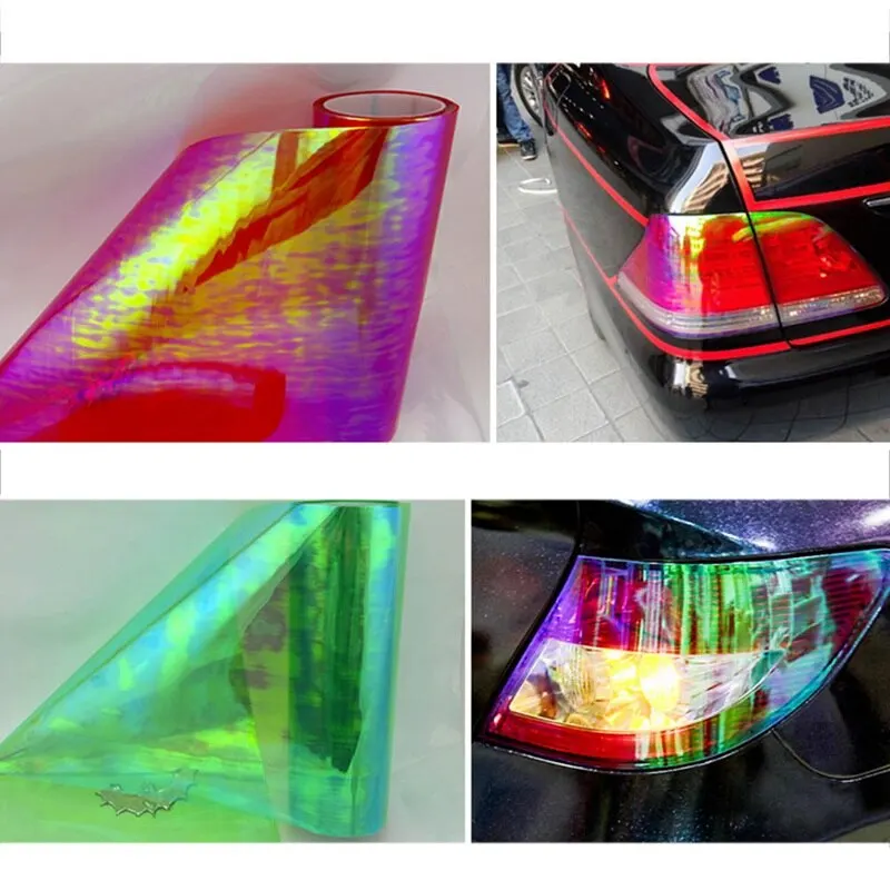 

30x60cm Car Styling Headlight Taillight Vinyl Tint Color Changing Film Fog Light Lamp Sticker Car Exterior Accessories