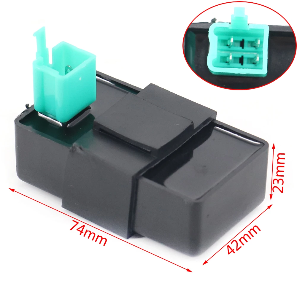 

1pc For 90cc 100cc 110cc Pit Bike Quad Dirt Bike ATV Buggy Scooter 4 Pins DC CDI Ignition Box