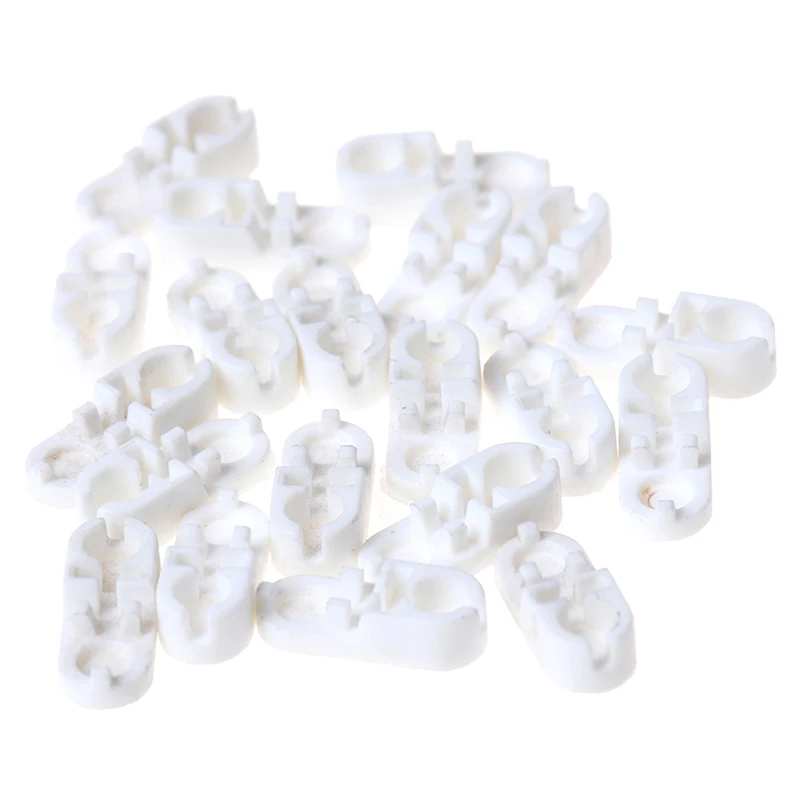 20pcs/lot Plastic Roller Blinds Pull Cord Connector Curtain Chain for Vertical Joiners Spare Tool Replacement | Дом и сад