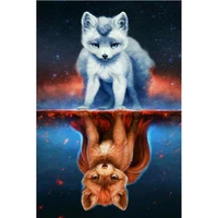 diy 5d poured glue diamond painting kits frameless colourful paint on canvas animal full round with ab drill home decor gift art