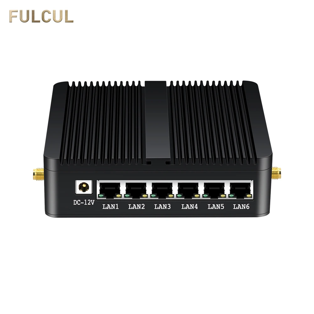 Мини-ПК PfSense брандмауэр OPNSense маршрутизатор шлюз VPN компьютер Intel Celeron Quad Core J1900 6