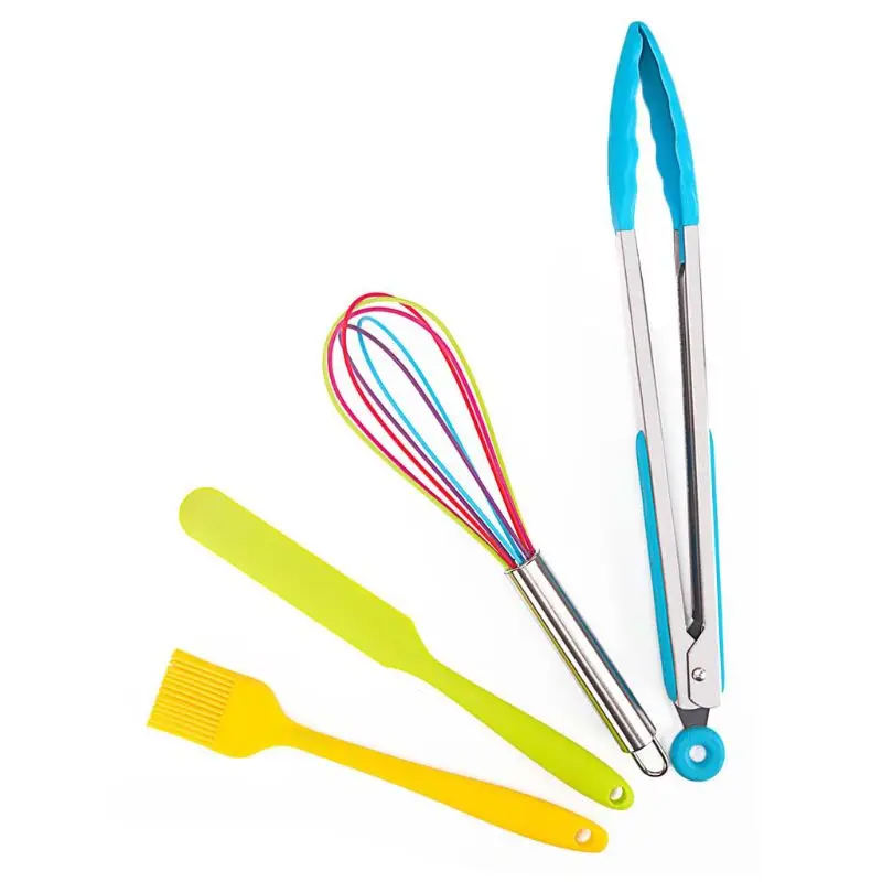 

15pcs Kitchen Utensils Set Stainless Steel Silicone Non-stick Spatula Spoon Tongs Egg Beater Cookware