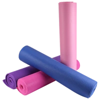 factory wholesale high quality multi function a variety of color pvc non slip yoga training mat