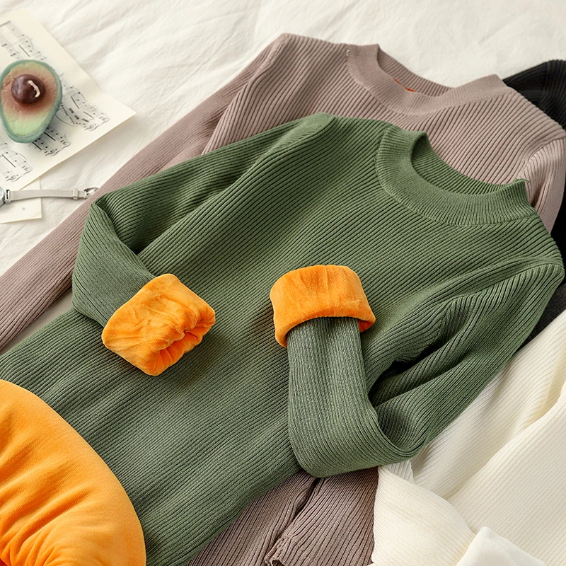 Heliar зимний длинный стильный теплый свитер женские пуловеры облегающий