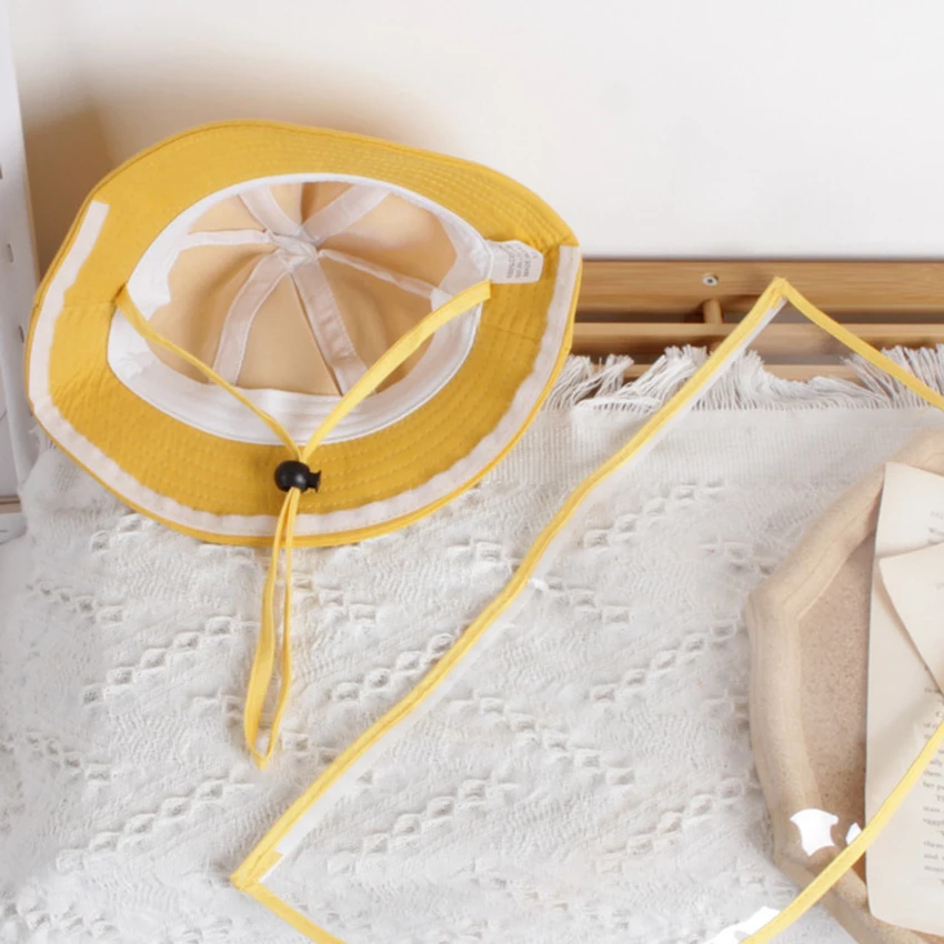 Детская Пыленепроницаемая Панама для мальчиков и девочек с защитной маской лица