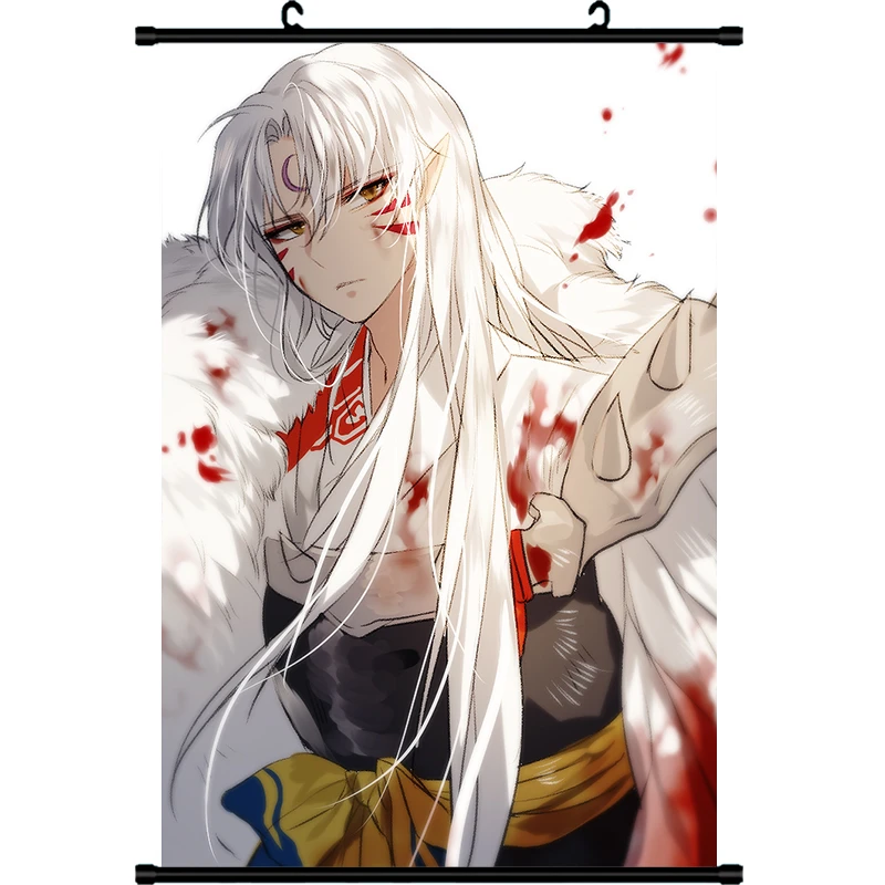 1 шт. японский мультфильм Inuyasha Аниме хигураси Кагоме печатный плакат прокрутка