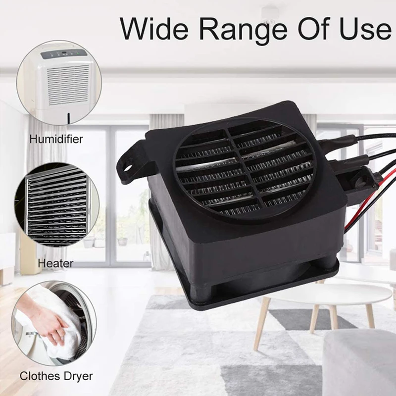 Керамический нагревательный элемент PTC с вентилятором 12 В 24 220 постоянной