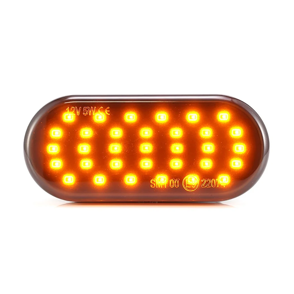 

2pcs LED Dynamic Side Indicator Marker Signal Light Lamp Sequential Flashing Light for VW MK4 Passat Bora Golf 3 4 Polo Ford