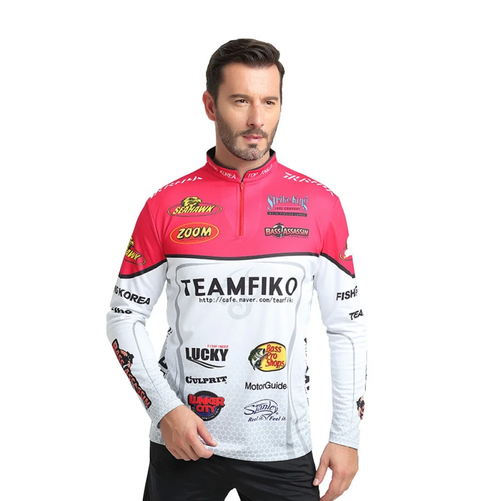 

Одежда летняя спортивная футболка для рыбалки дышащая футболка для улицы бега дышащая одежда с защитой от УФ-излучения для рыбалки велосип...