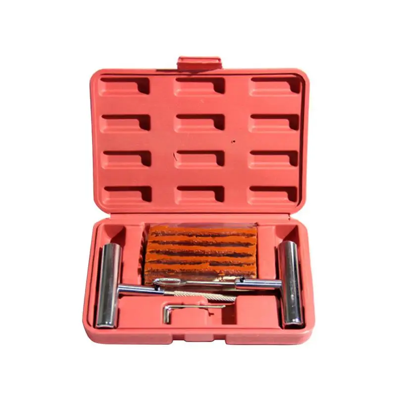 

1 set Car Tire Repair Kit Heavy Duty Car Tire Care Tool for Motorcycle Bike Tyre Repair Kit Portable Emergency Tyre Repairing