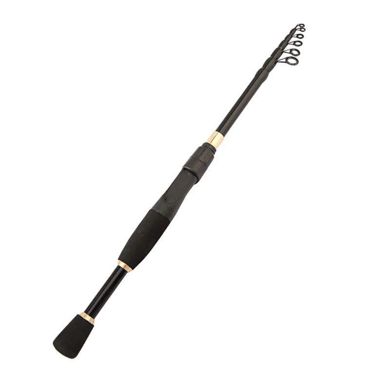 

1.8M 2.1M 2.4M Portable Telescopic Fishing Rods Carbon Fiber Material Ultralight Weight Spinning Fishing Rod Tackle