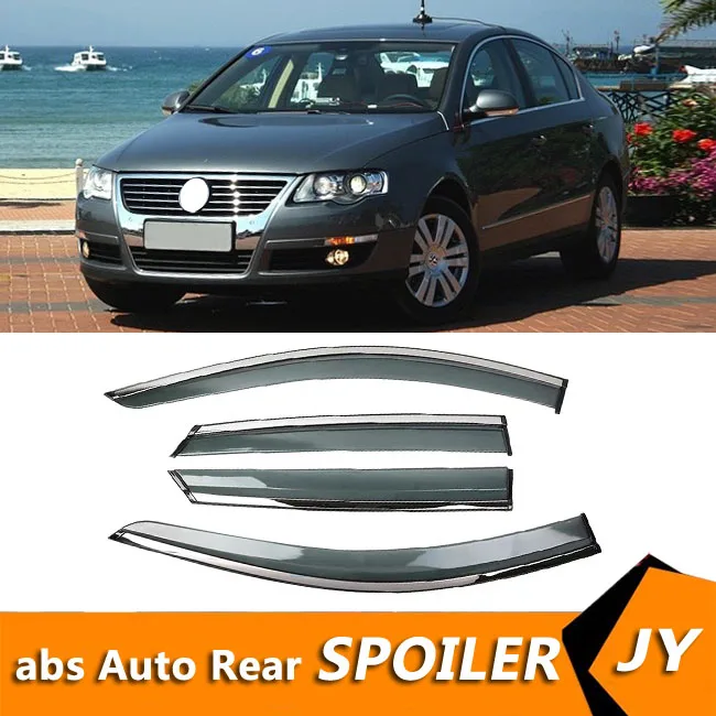 Для Volkswagen Passat B7 2007 2011 оконный козырек вентиляционные оттенки Защита от солнца