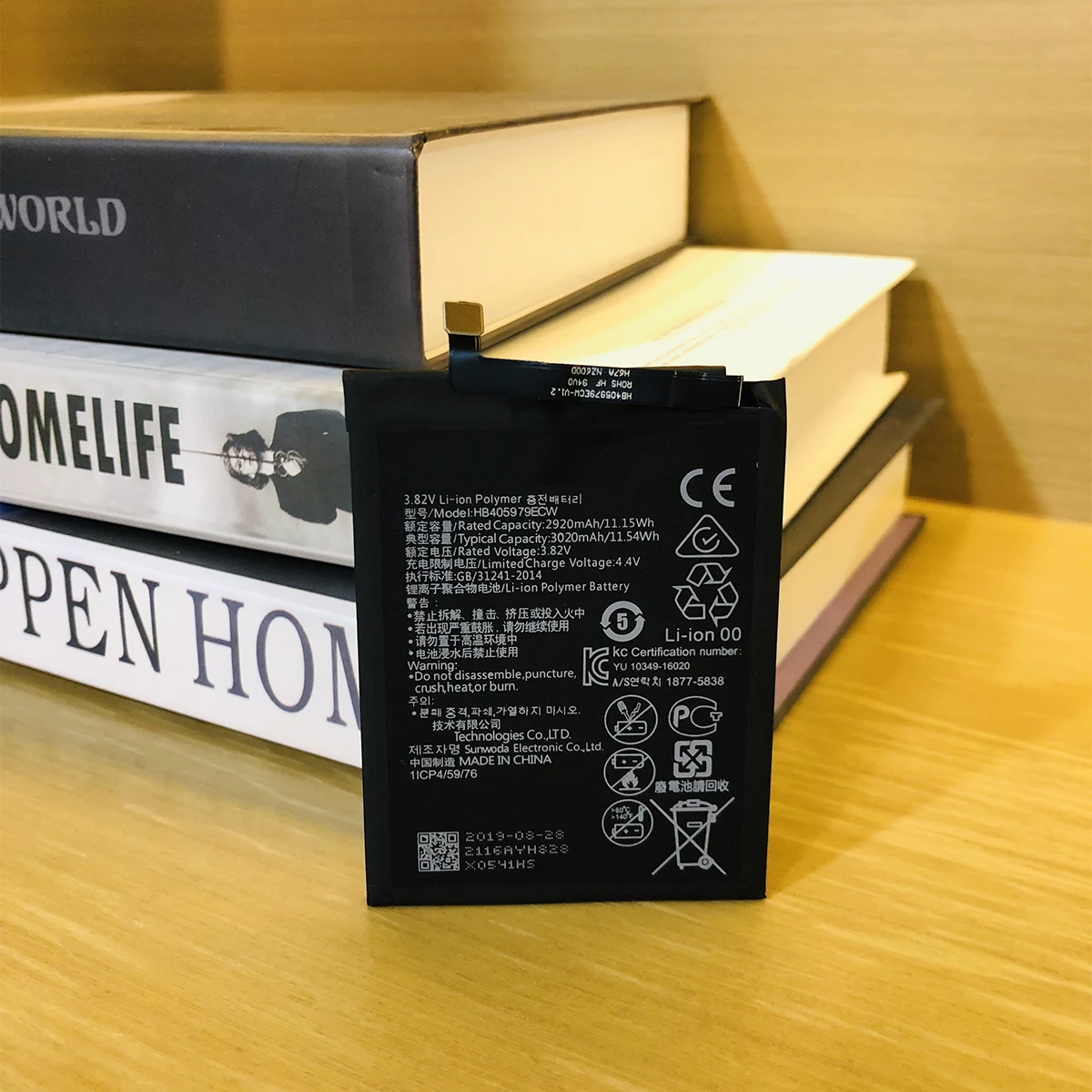Высококачественный аккумулятор 3020 мАч HB405979ECW для huawei Nova CAZ-AL10 CAZ-TL00 Enjoy 6S Honor 6c Y6 PRO Y5 p9 lite mini