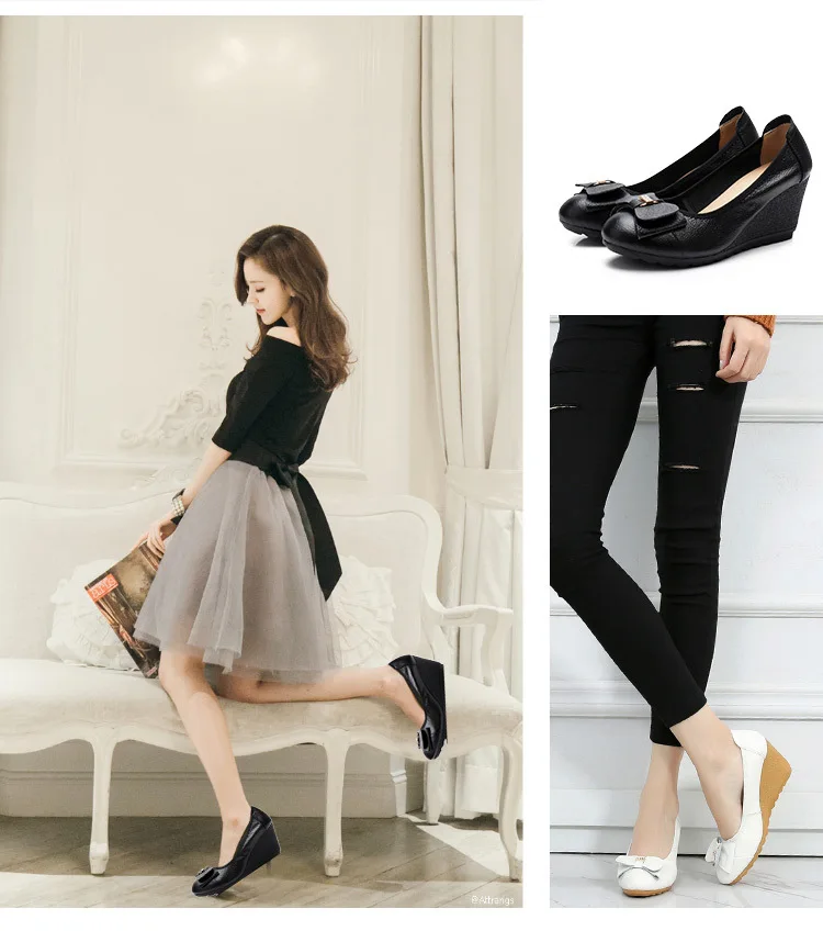 Осенне-весенняя повседневная женская обувь из натуральной кожи со стразами и