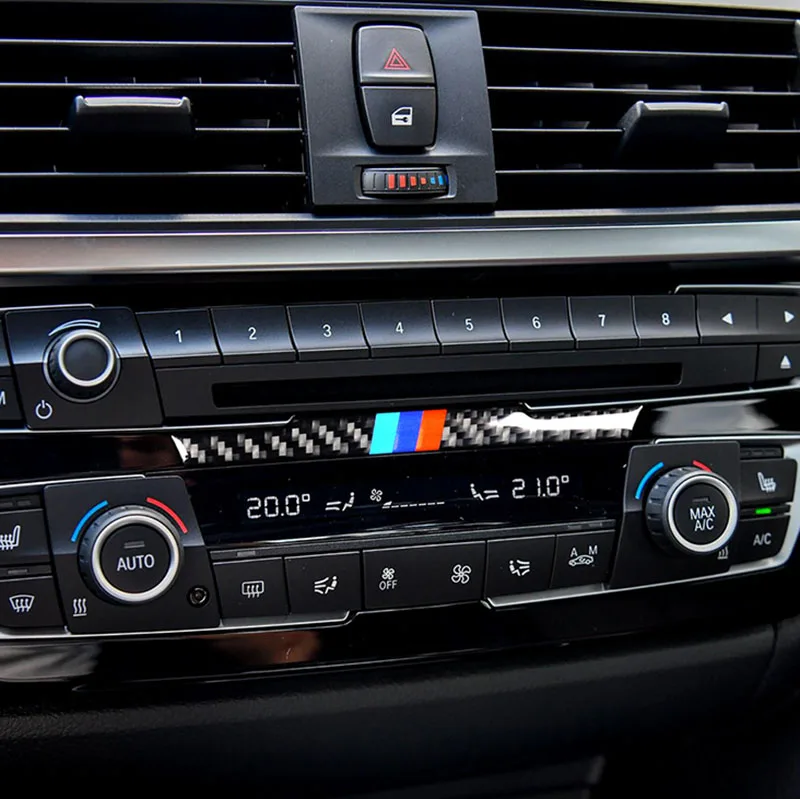 Для BMW F30 F35 3 серии GT 320i 325i 328i центральная консоль CD панель кондиционер полосы