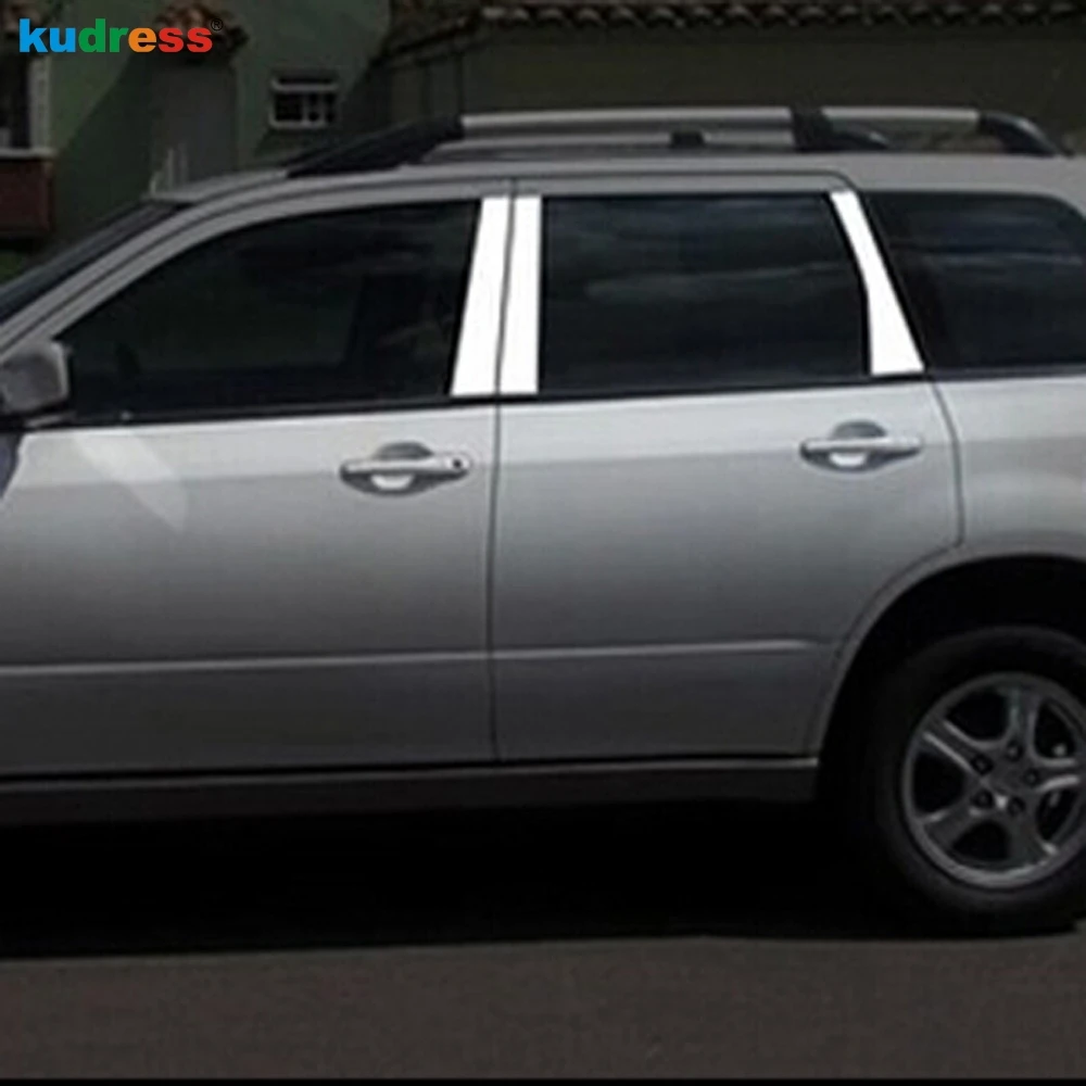 Накладки на окна из нержавеющей стали для Mitsubishi Outlander 2013 2014 2015 2016 2017 2018