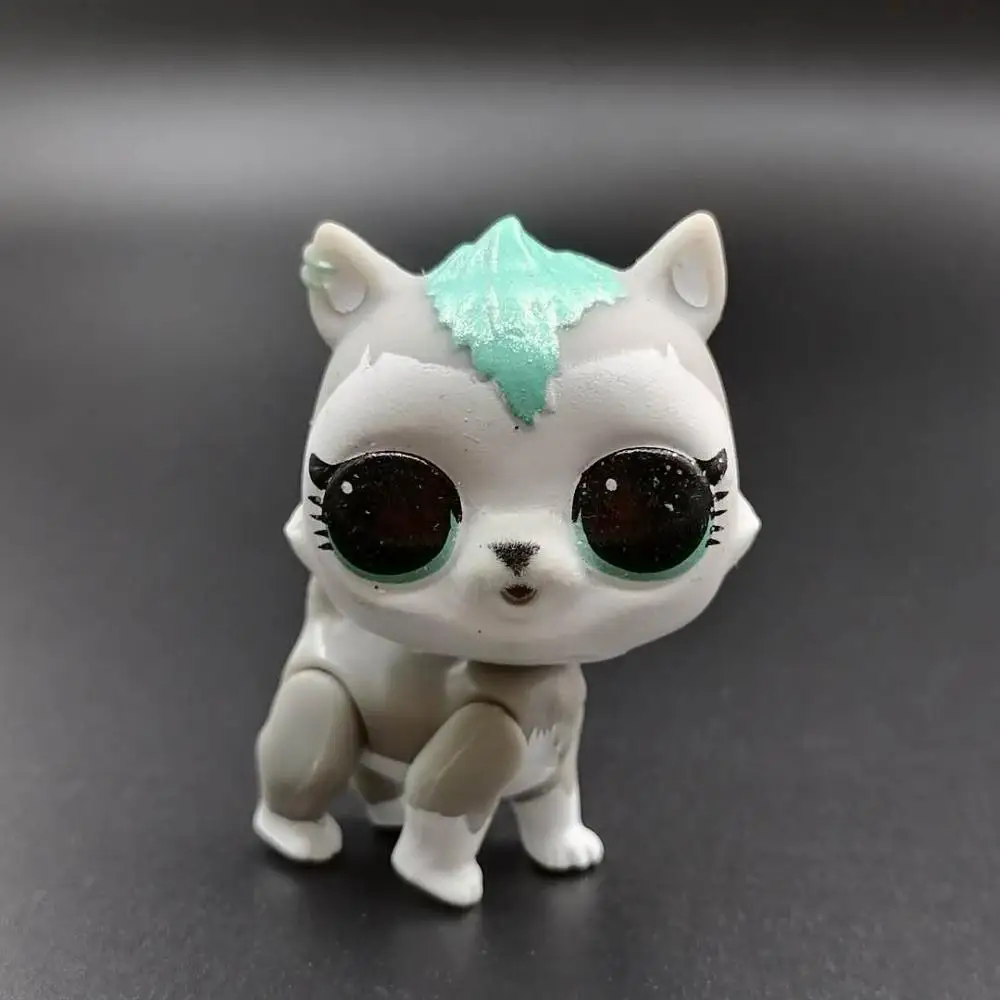 1 шт. куклы LOL Домашние животные с зеленой головой редкий стиль Ограниченная