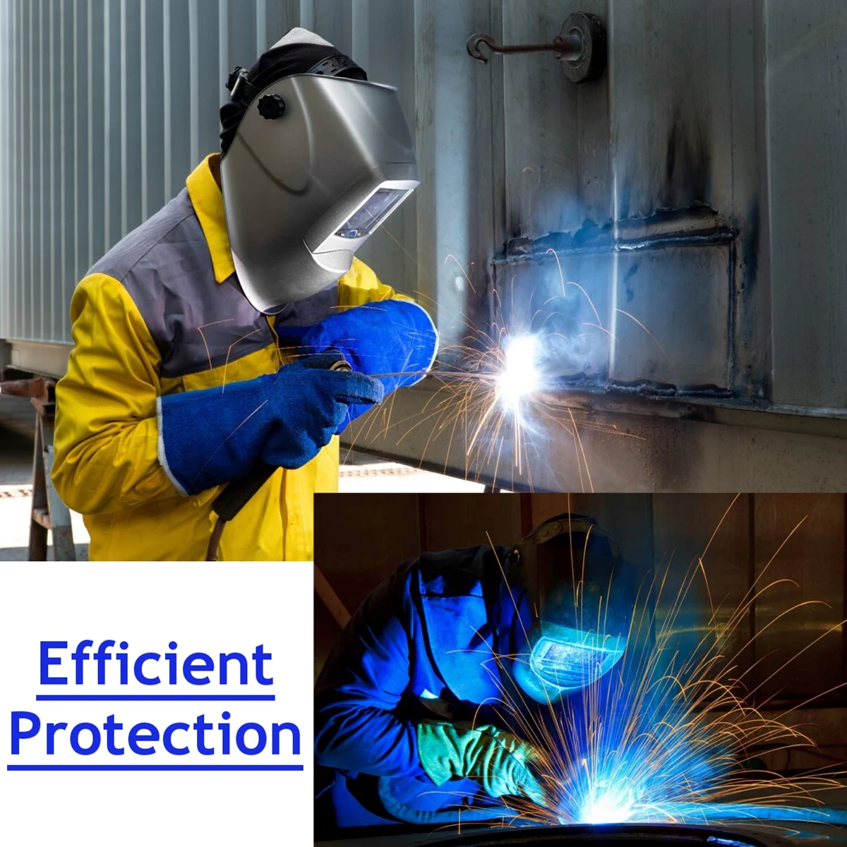 

Gardening Welding Apron Sleeves Gloves Feet Shoe Cover Protection Thorn Proof Leather Work Safety Workwear Glaziers Blacksmith