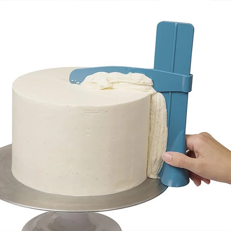 DIY Инструменты для выпечки посуда торт скребок плавный Регулируемый Fondant